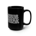 Jesus Freak black mug christian mugs coffee mugs christian gifts Jesus