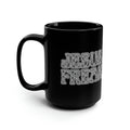 Jesus Freak black mug christian mugs coffee mugs christian gifts Jesus