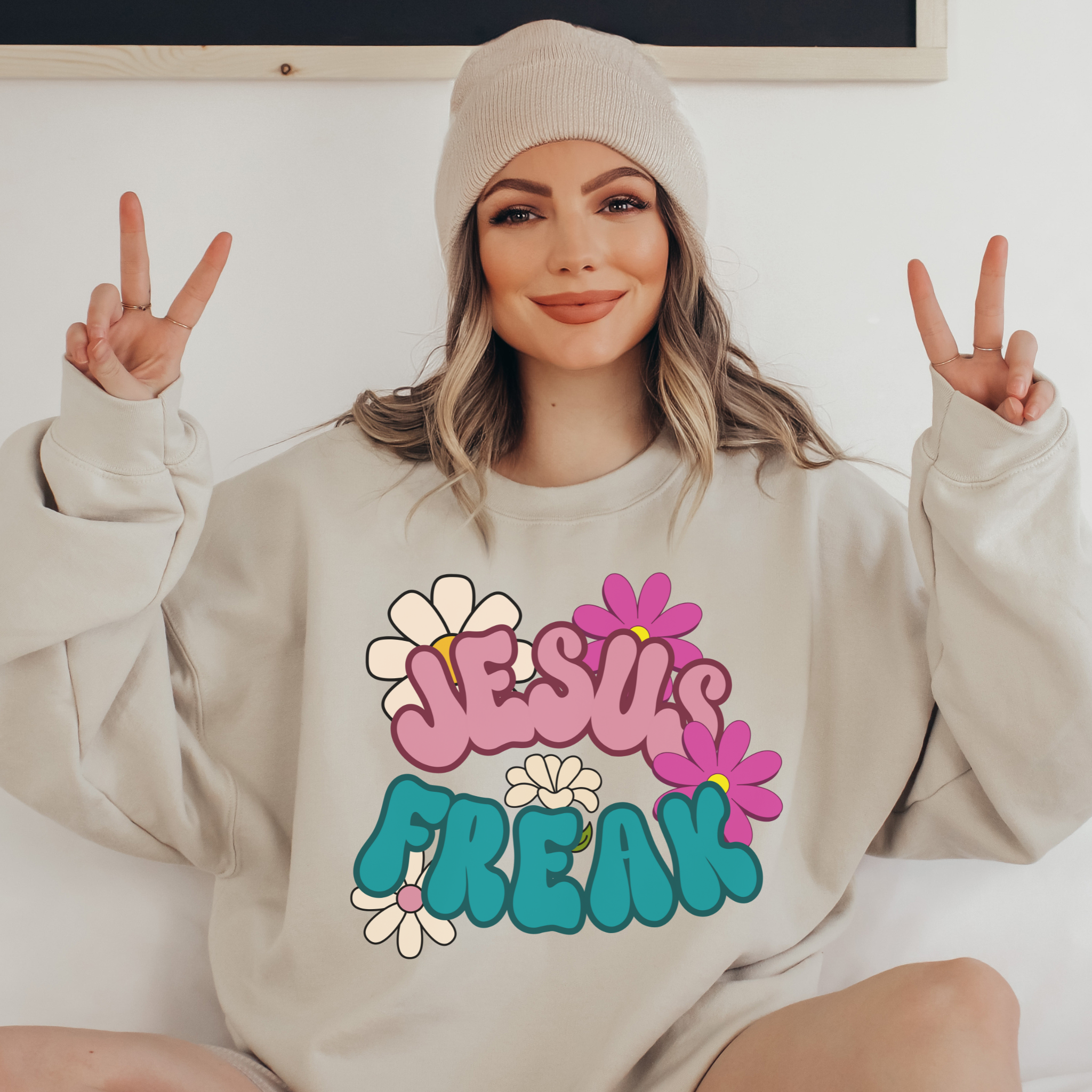 Jesus Freak sweatshirt christian sweatshirts christian gifts Jesus