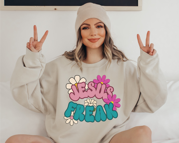 Jesus Freak sweatshirt christian sweatshirts christian gifts Jesus