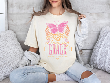 Shirts, comfort colors shirts, cute distressed shirts, Cute Christian shirts, Amazing grace shirt, bible verse shirts, Christian clothing